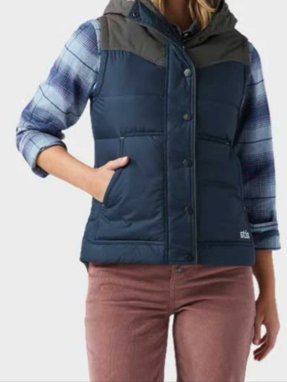 Stio Women’s Woodson Down Vest in Mountain Shadow Size XS